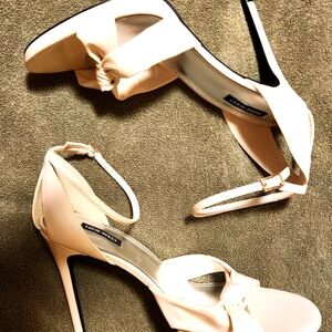 Elegant White Nine West Women's Heels